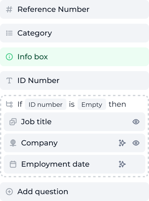 Flexible data collection