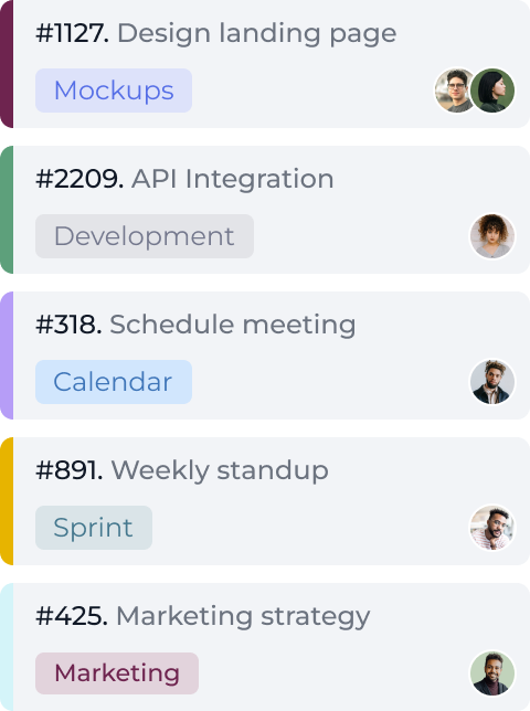 Work planning and execution