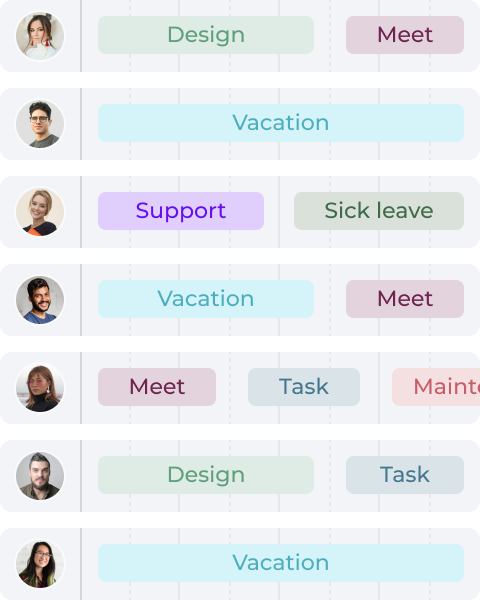 Comprehensive team management and employee oversight